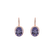 Náušnice s ametystem diamanty Valerian5