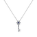 Náhrdelník se safírem a diamanty Magical Key3