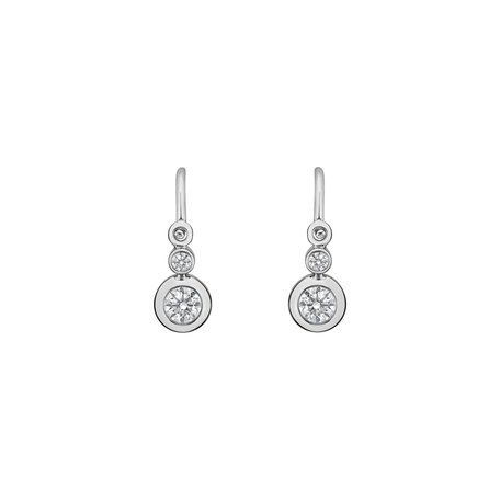 Dětské náušnice s diamanty Diamond Beauty