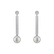 Náušnice s perlou a diamanty Hermas5