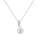 Náhrdelník s perlou a diamanty Magical Key3