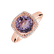 Prsten s ametystem a diamanty Démoniste3