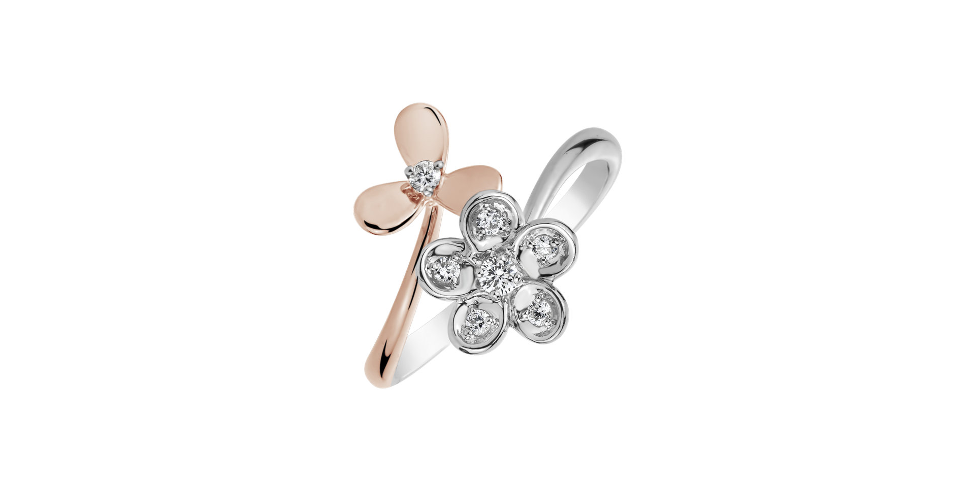 Prsten s diamanty Anna