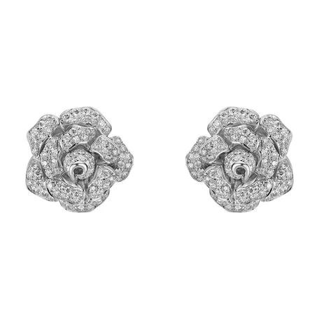 Náušnice s diamanty High & Pure