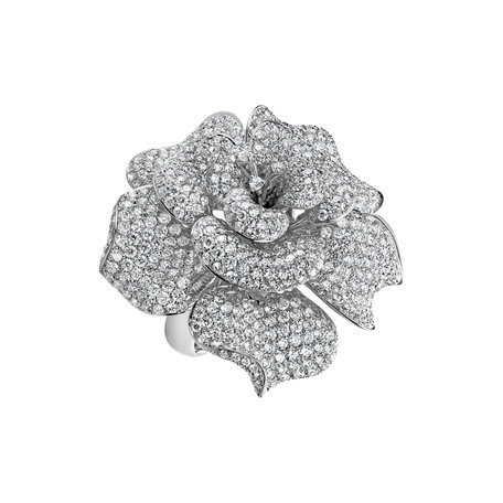 Prsten s diamanty Andromeda Flower