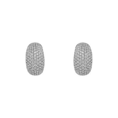 Náušnice s diamanty Diamond Glam