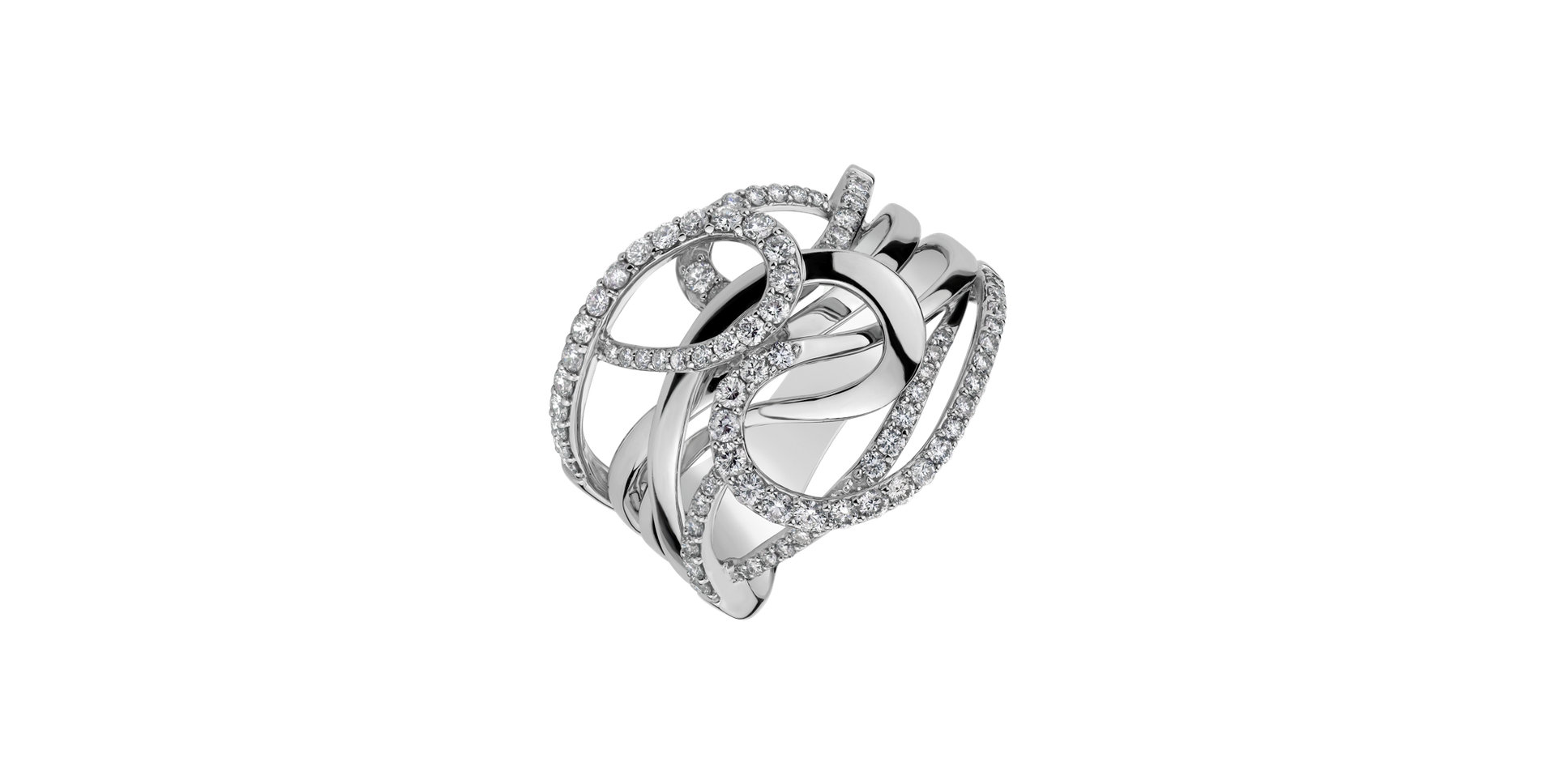 Prsten s diamanty Midnight Masquerade