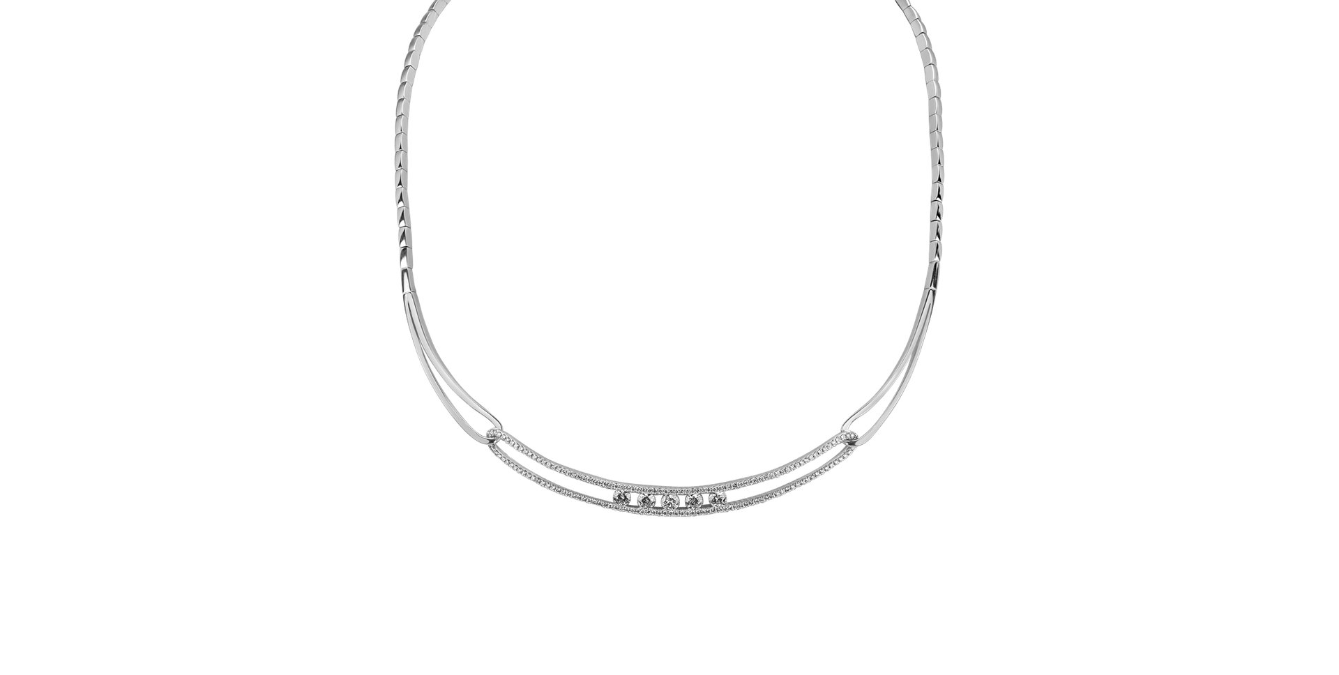 Náhrdelník s diamanty Prélude