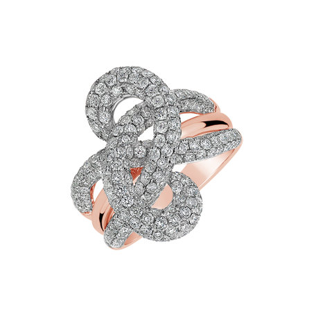 Prsten s diamanty Emotion Spiral