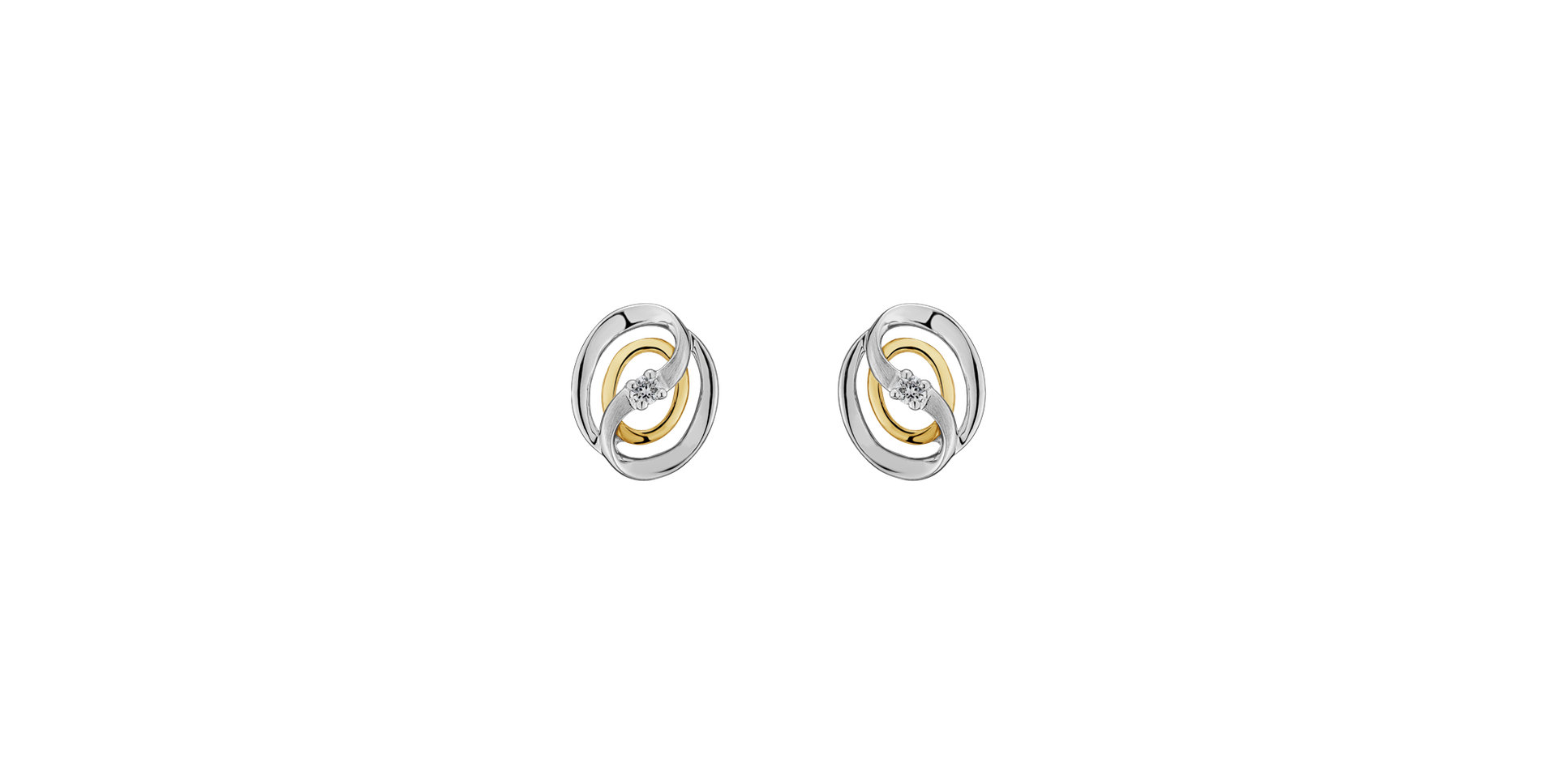 Náušnice s diamantem Destiny