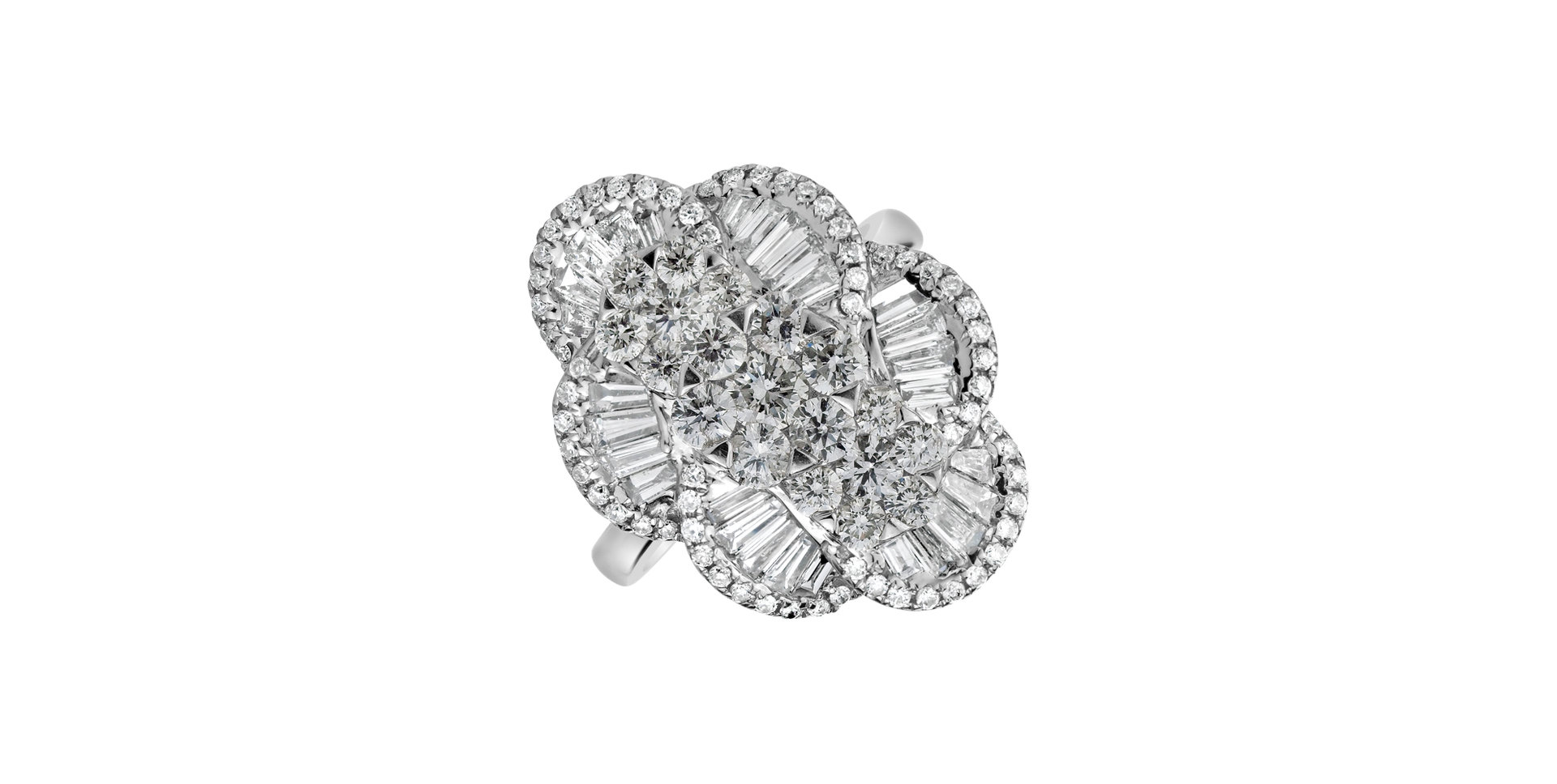 Prsten s diamanty Segovia