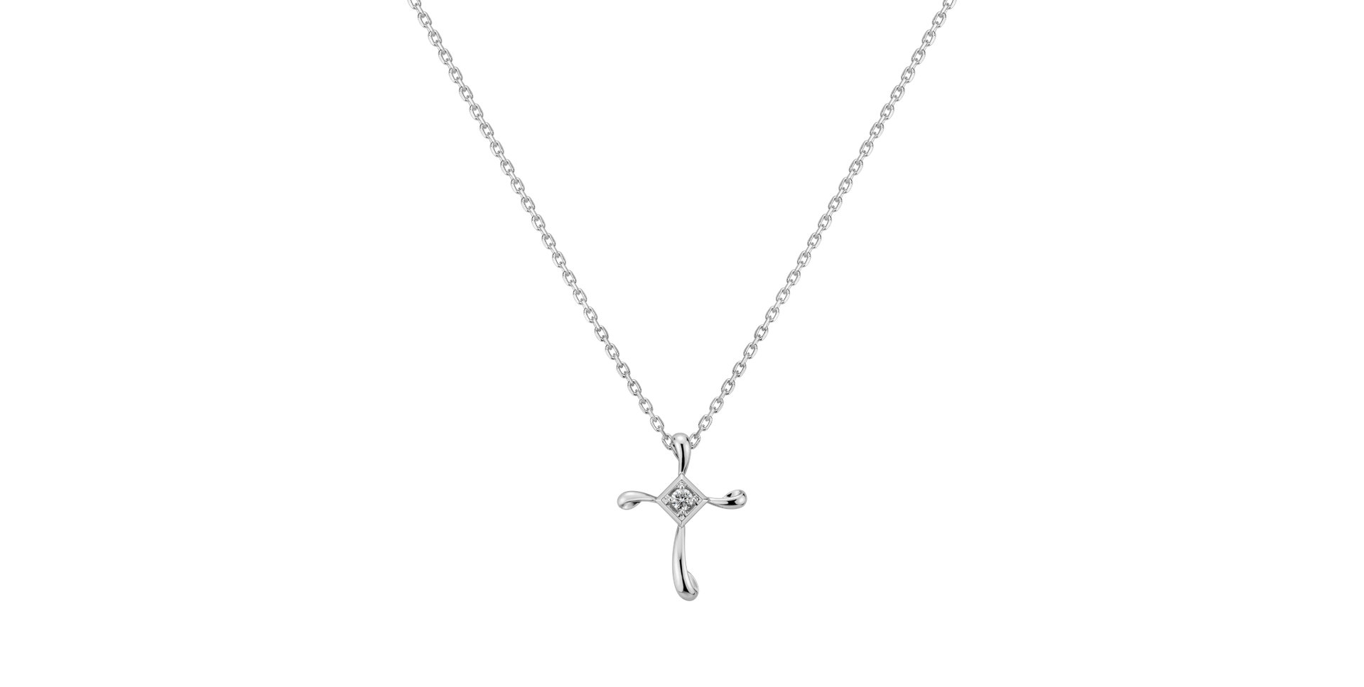 Přívěs s diamantem Mary Cross