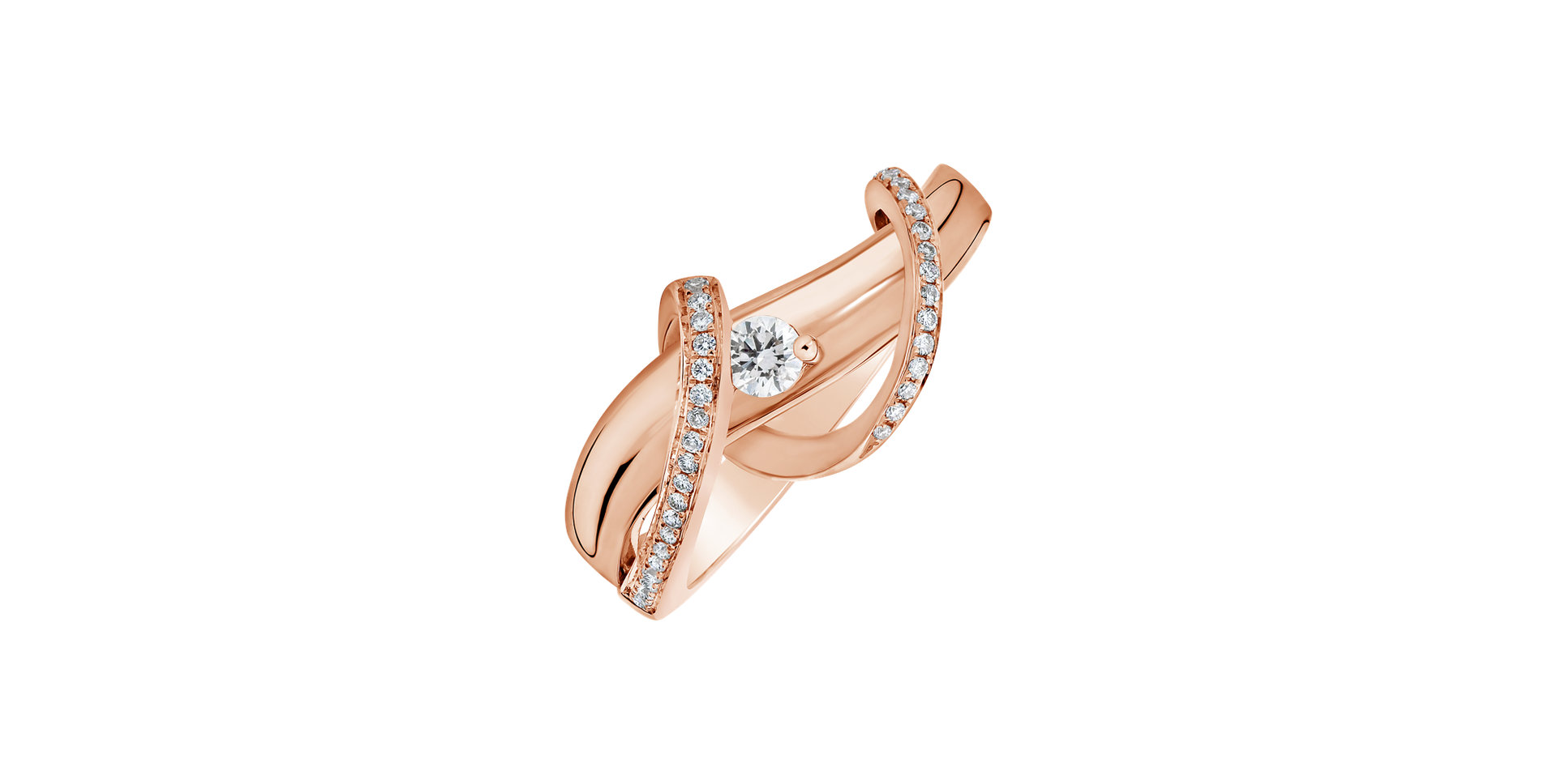 Prsten s diamanty Lovely Destiny