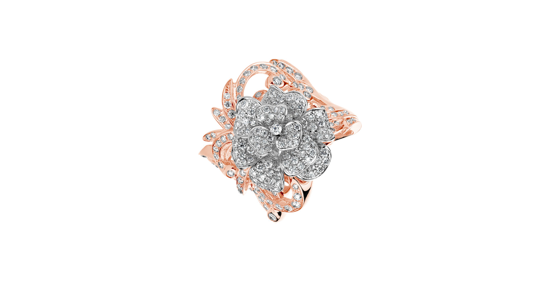 Prsten s diamanty Fairy Garden