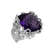 Prsten s ametystem a diamanty Delicia4