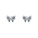 Náušnice s diamanty a safíry Heaven Butterflies5