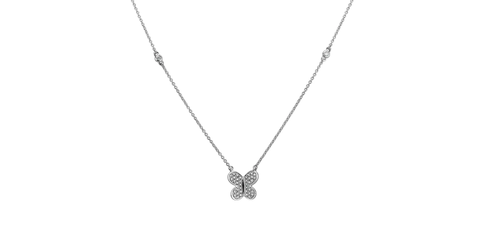 Náhrdelník s diamanty Morpheus Wings