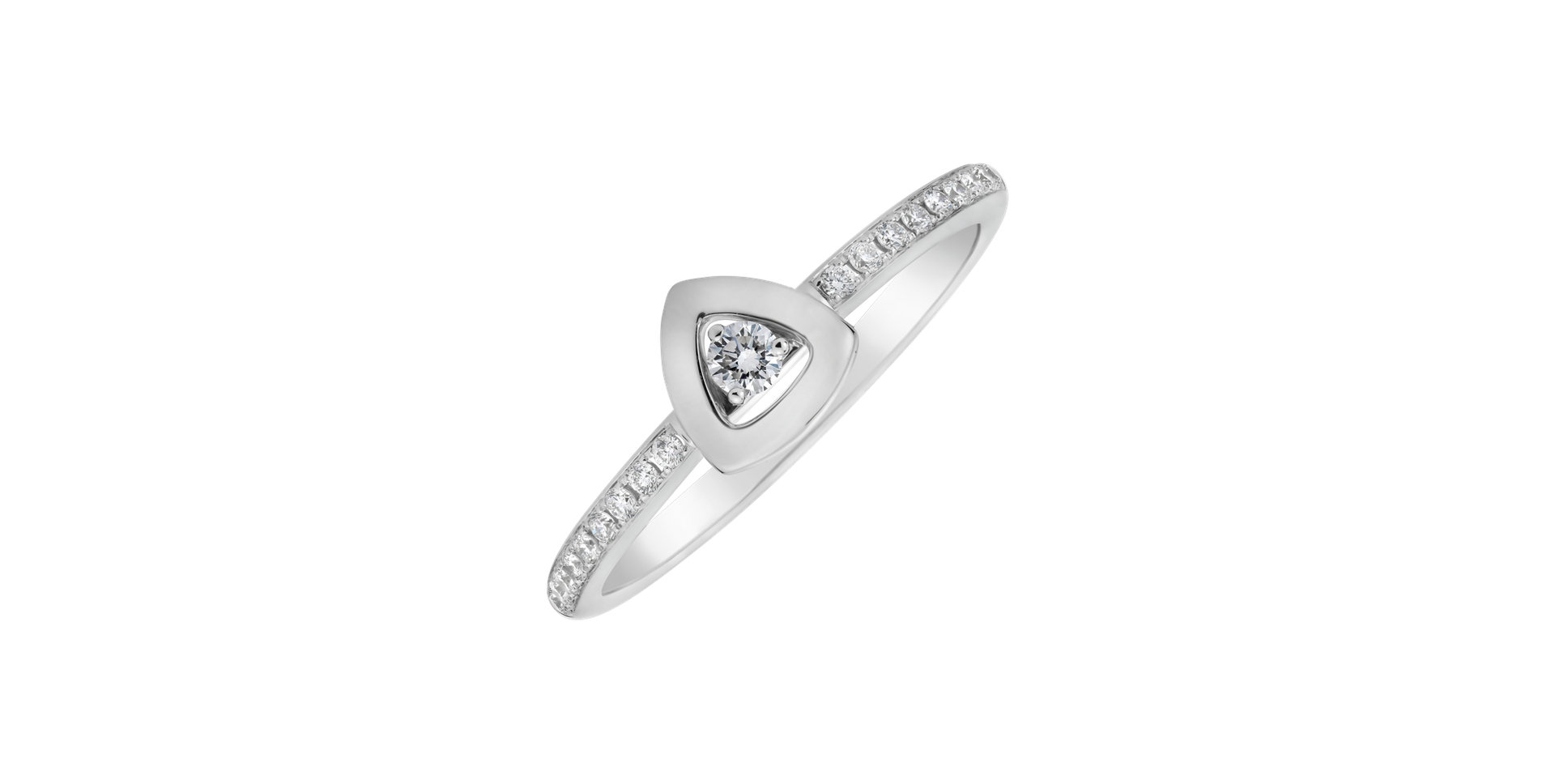 Prsten s diamanty Passion Triangle