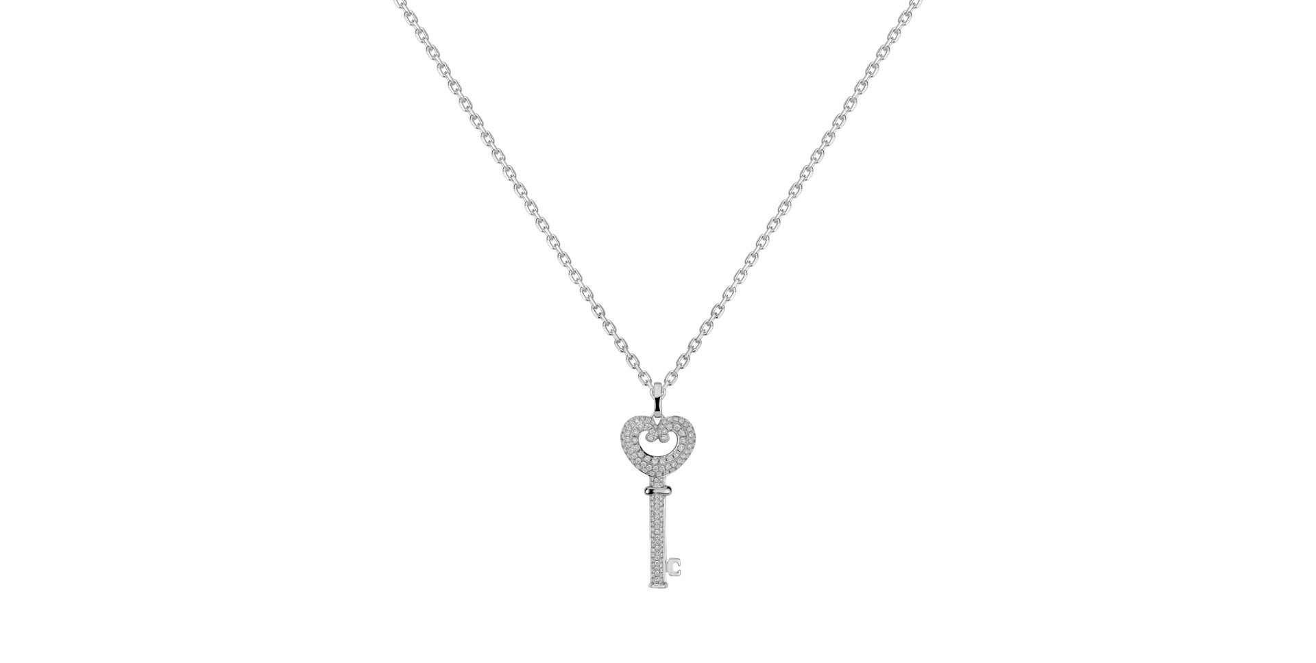 Přívěs s diamanty Lovely Key