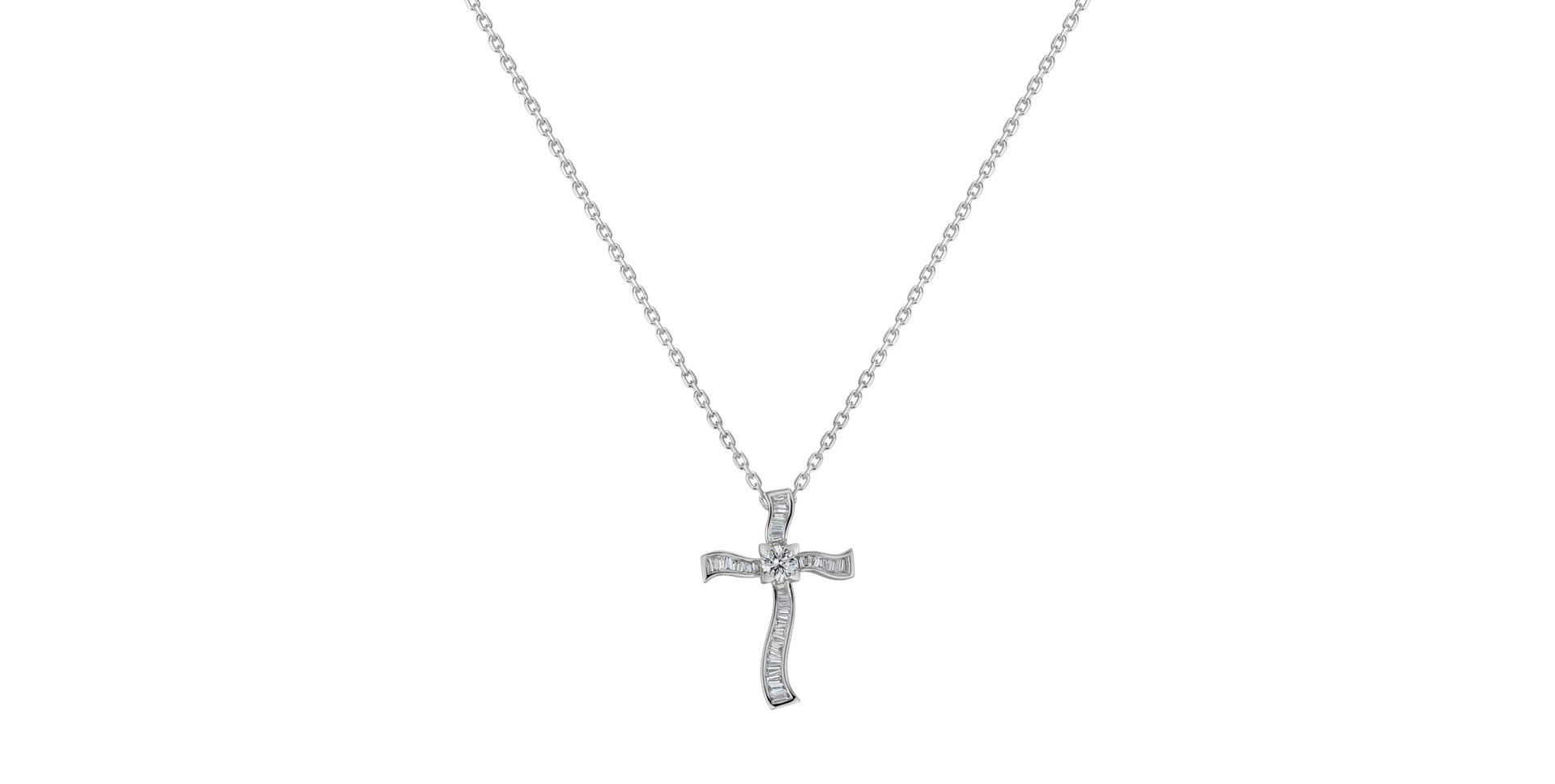 Přívěs s diamanty Dazzling Cross