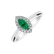 Prsten se smaragdem a diamanty Queen of Envy3