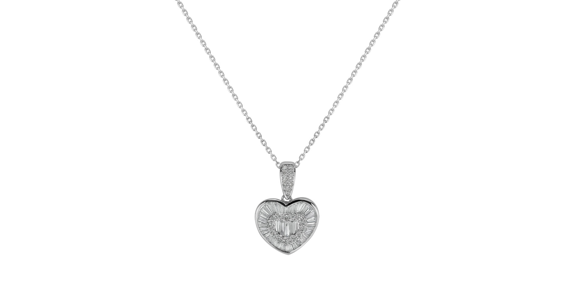 Přívěs s diamanty Collier