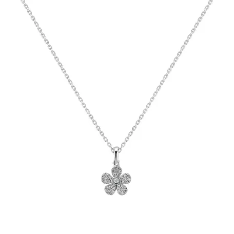Přívěs s diamanty Flower Message