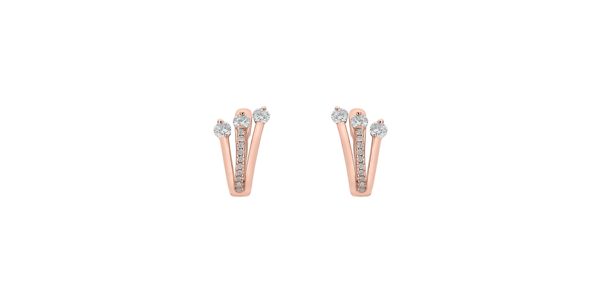 Náušnice s diamanty Dream Secret