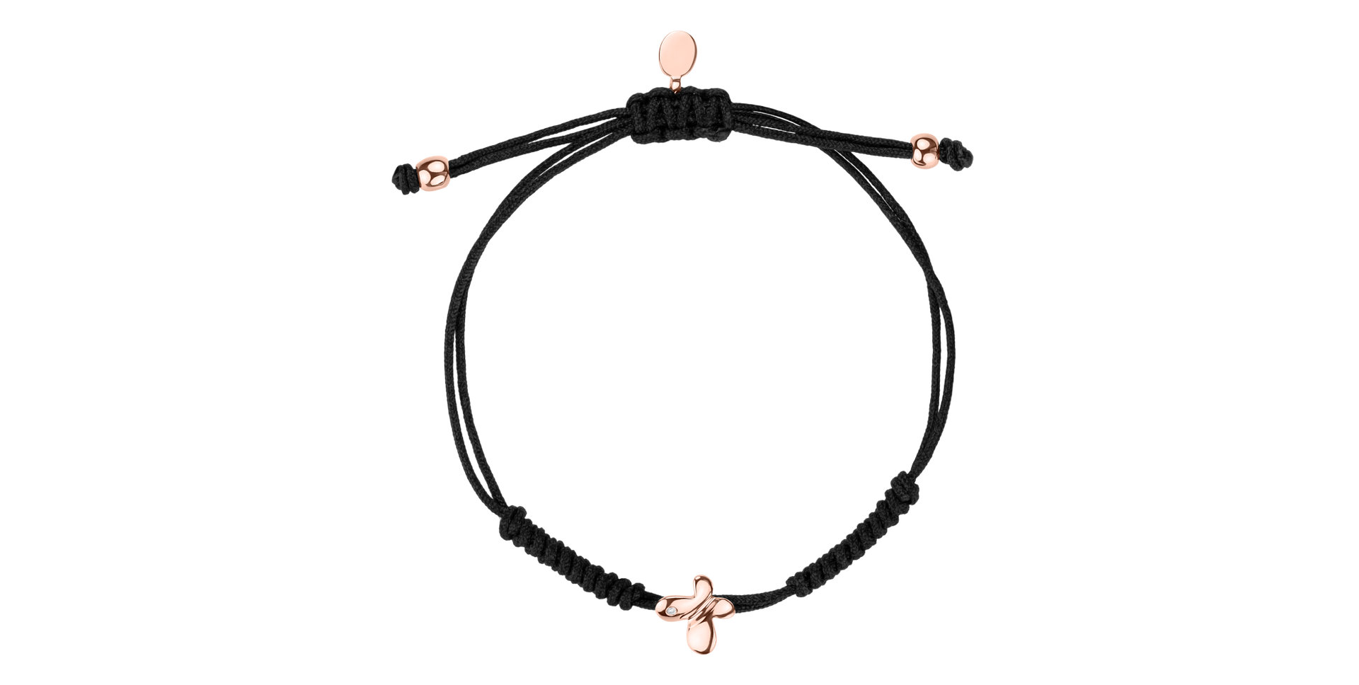 Náramek s diamantem Night Papillon