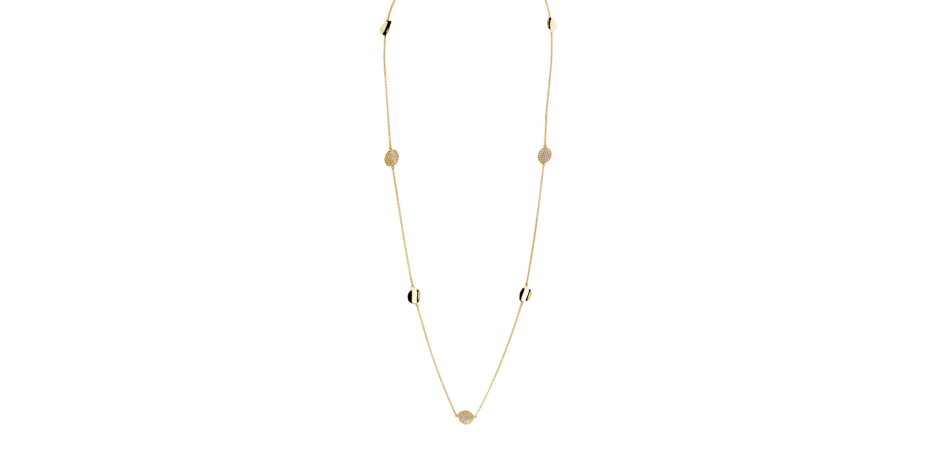 Náhrdelník s diamanty Bahiga