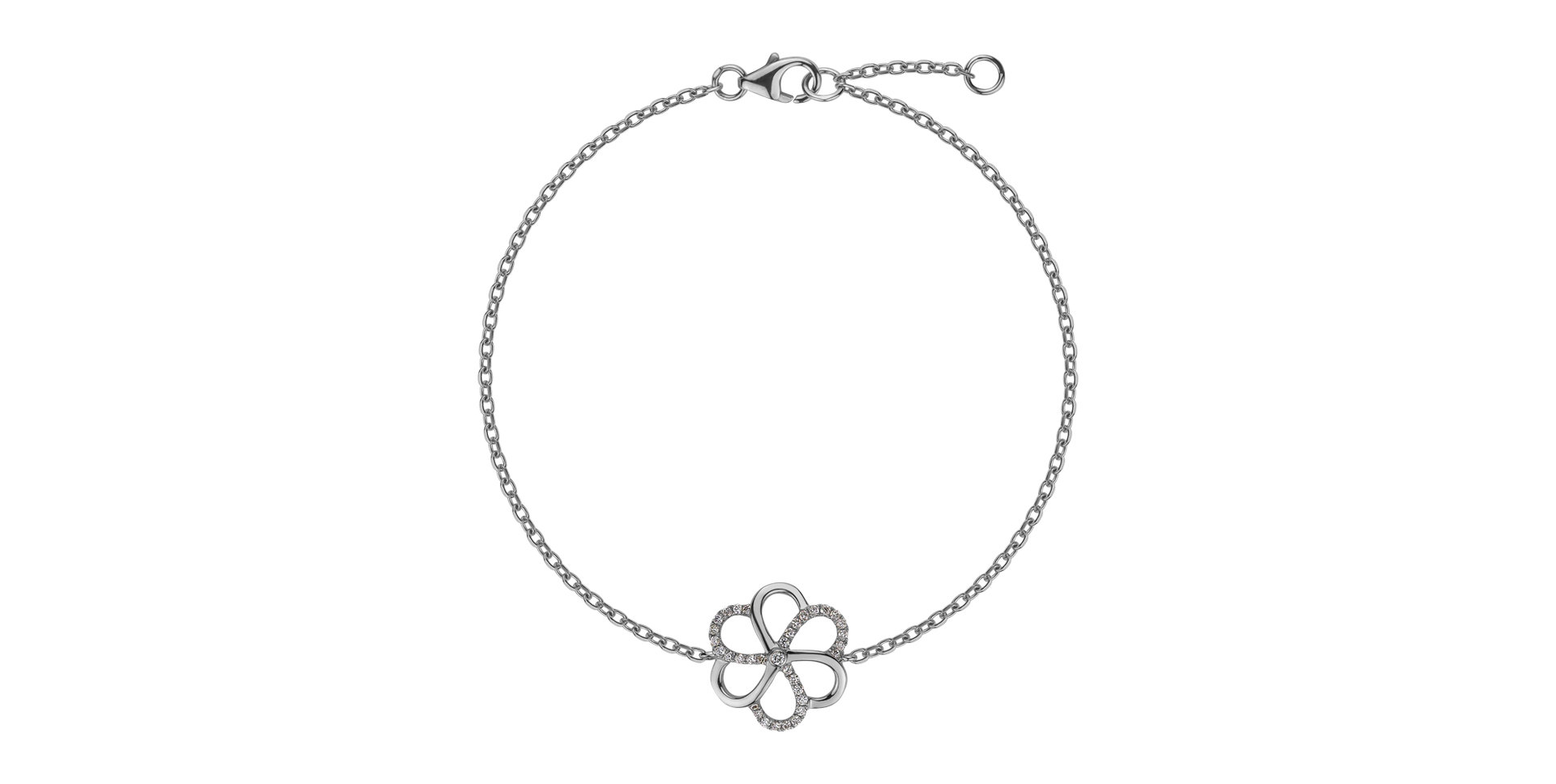 Náramek s diamanty Dendrobium
