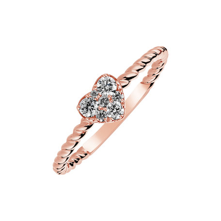 Prsten s diamanty Dazzling Romance