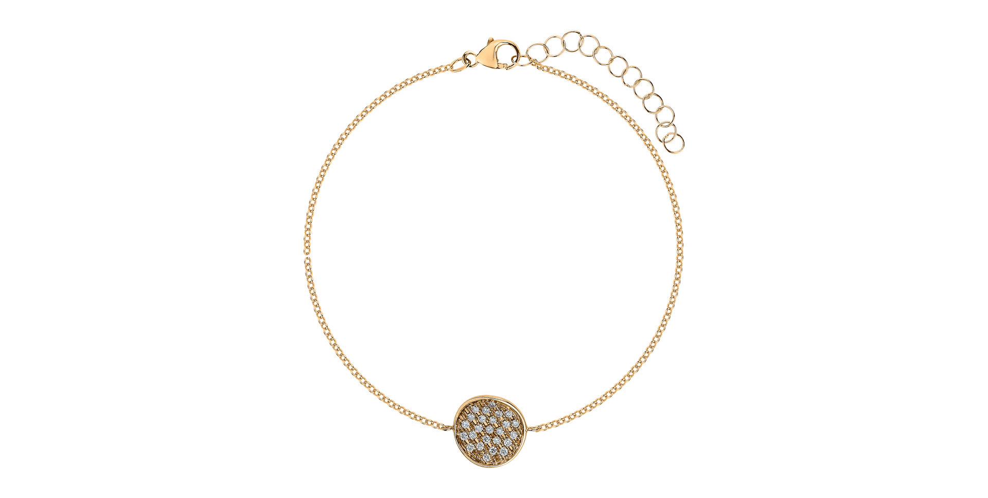 Náramek s diamanty Angel Skyline