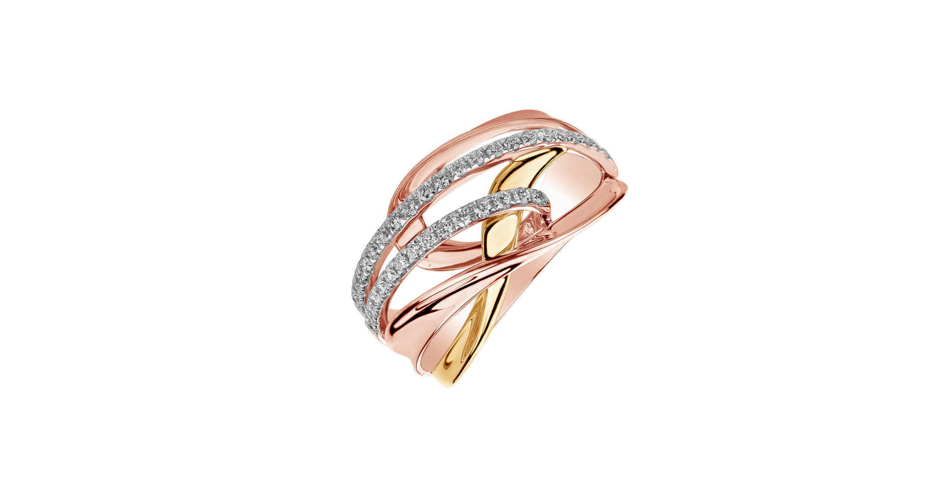 Prsten s diamanty Angèle