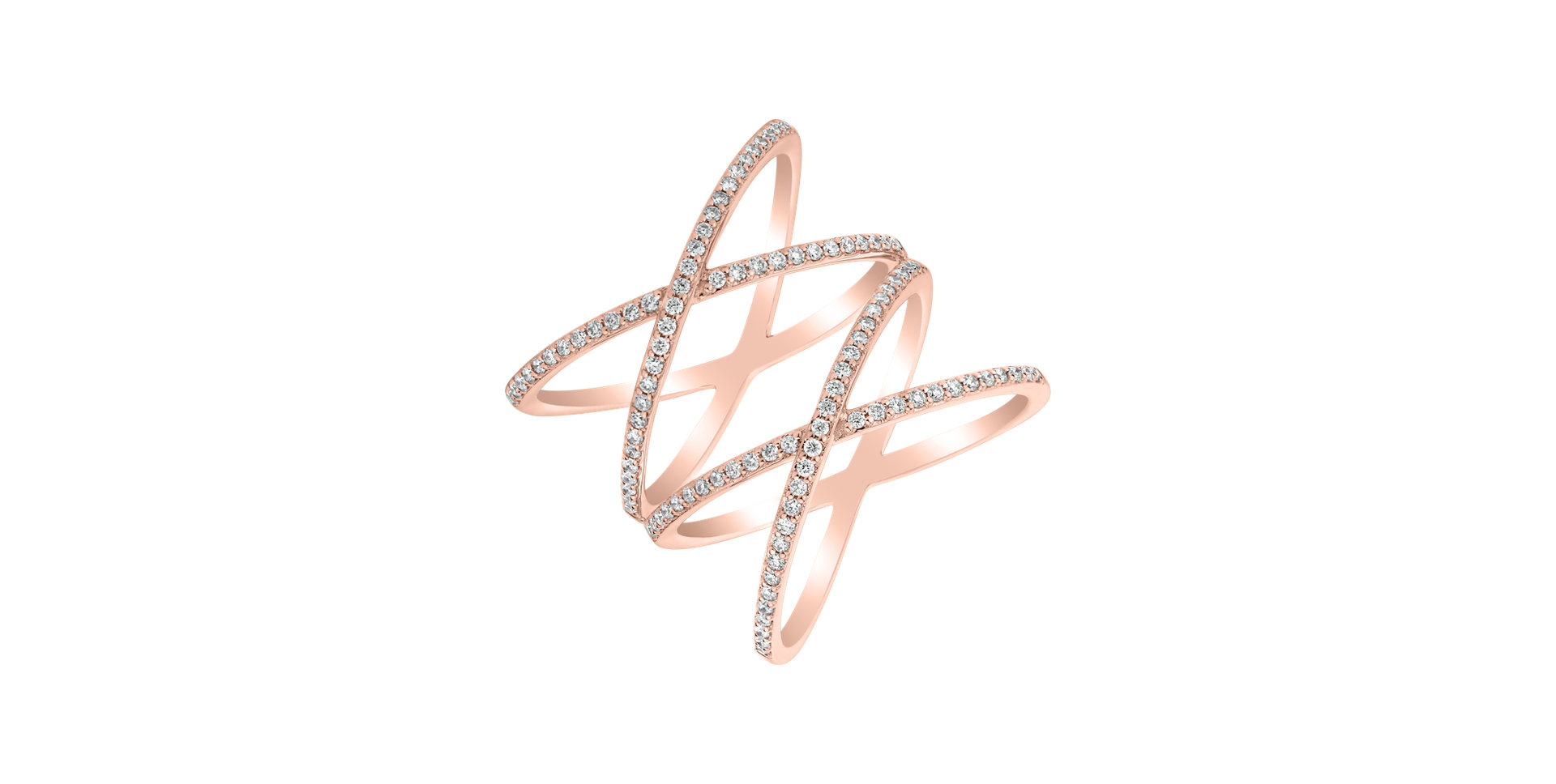 Prsten s diamanty Angel Lure