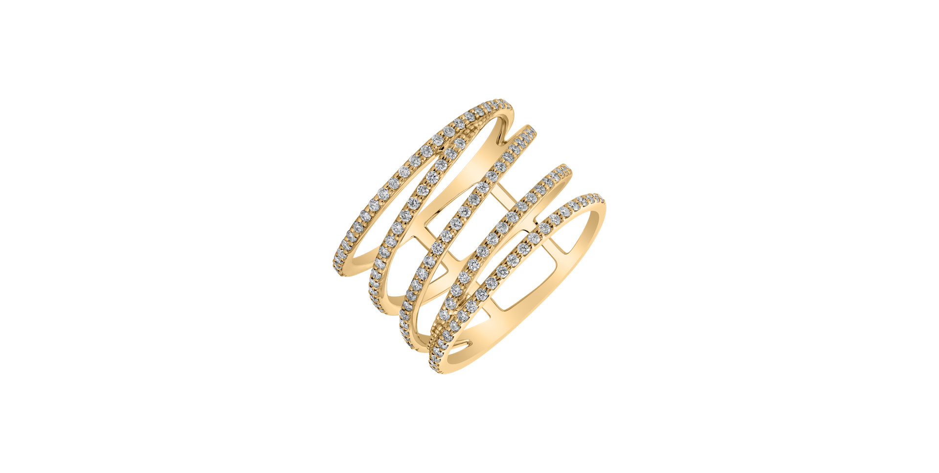 Prsten s diamanty Moonlight Lure