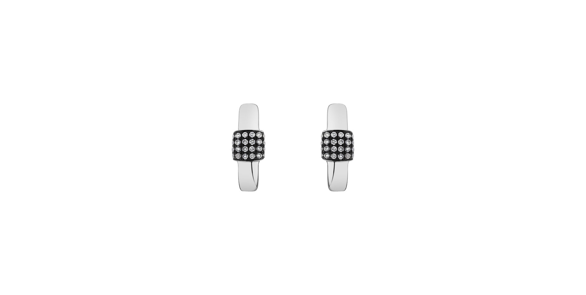 Náušnice s diamanty Miracle Sparkle