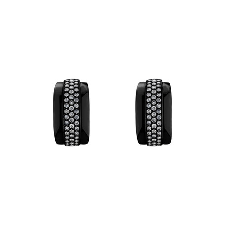 Náušnice s diamanty Snowfire