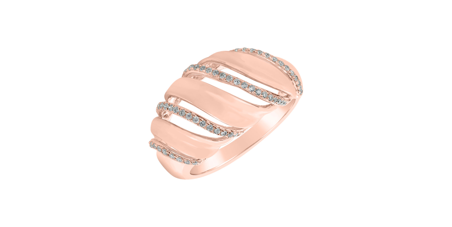 Prsten s diamanty Endless Dream