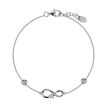 Náramek s diamanty Timeless Bond