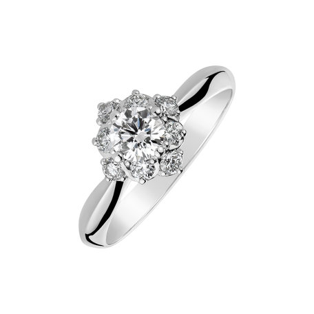 Prsten s diamanty Elegant Cold