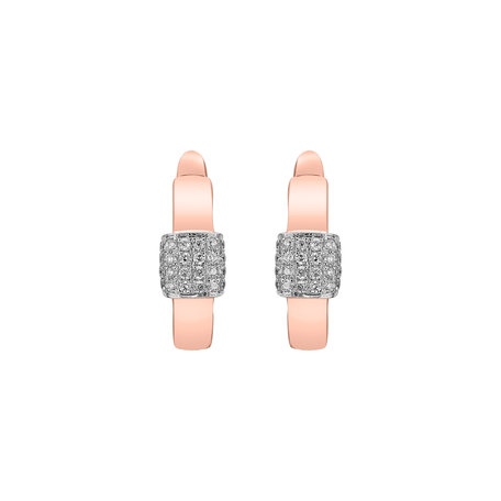 Náušnice s diamanty Miracle Sparkle
