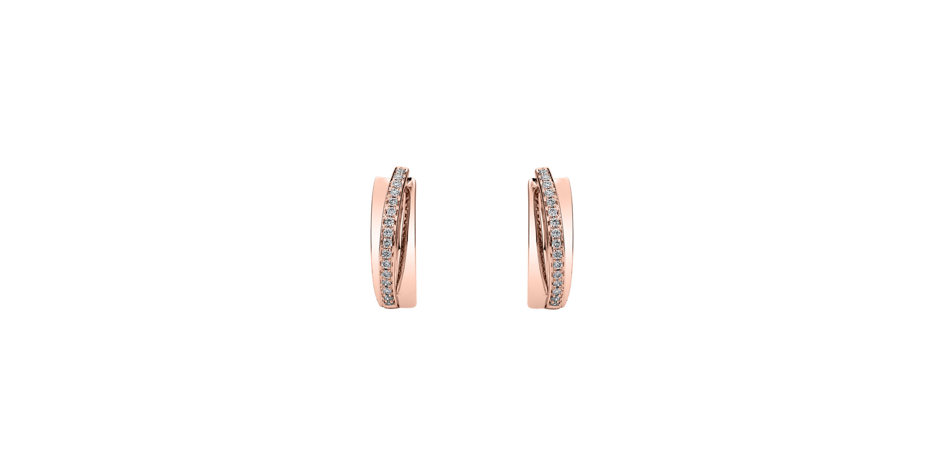 Náušnice s diamanty Magical Ray