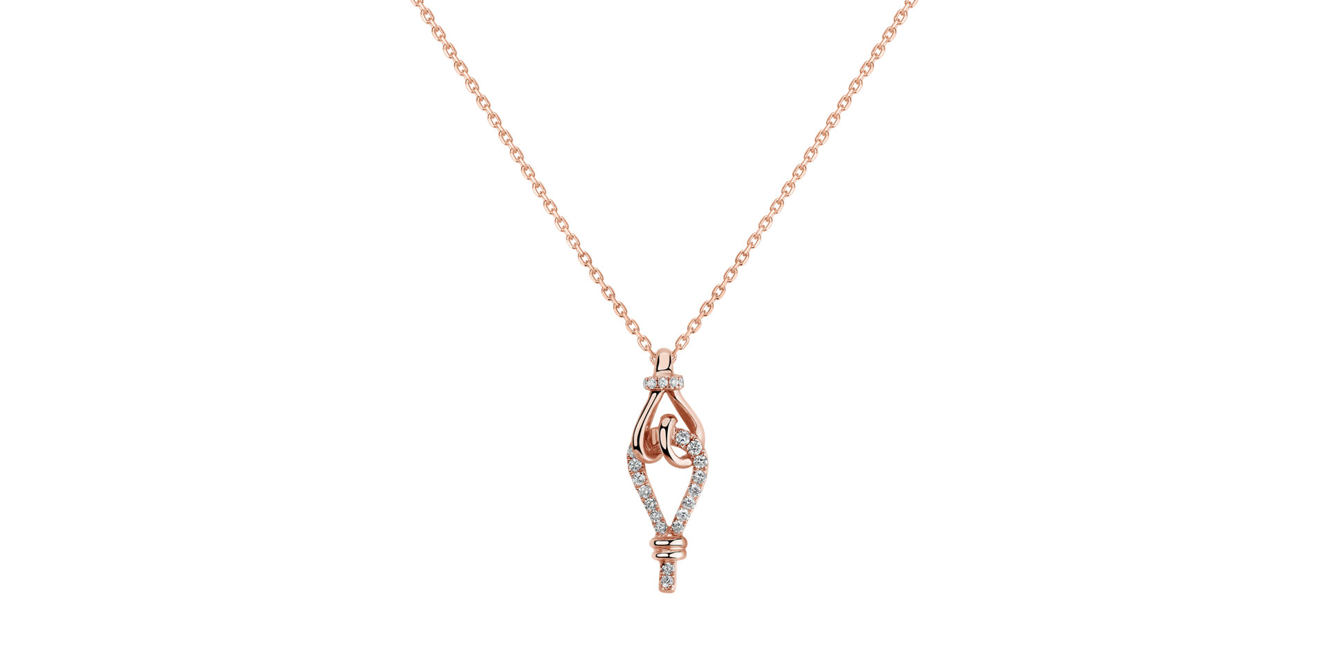 Přívěs s diamanty Pineda