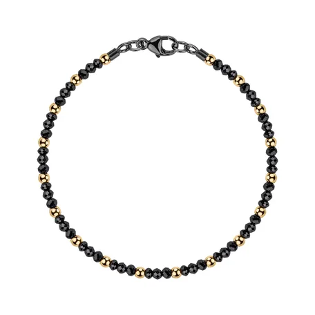 Náramek s černými diamanty Black Eminence