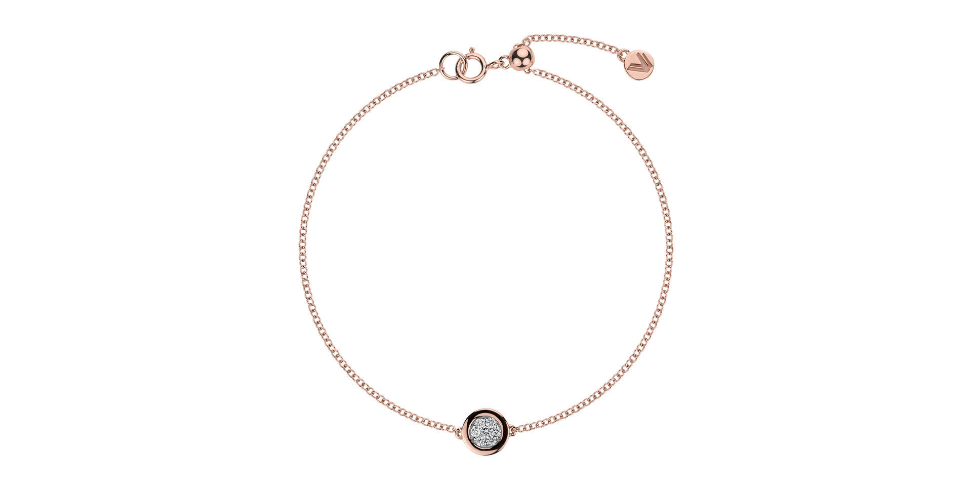 Náramek s diamanty Enchanted Escape