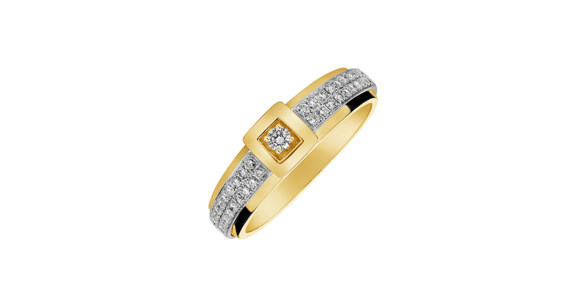 Prsten s diamanty Emilijana