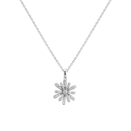 Přívěs s diamanty Sparkle Daisy