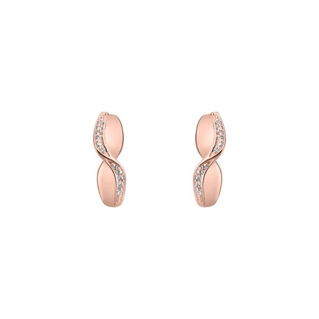 Náušnice s diamanty Infinite Style
