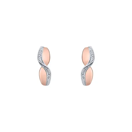Náušnice s diamanty Infinite Style